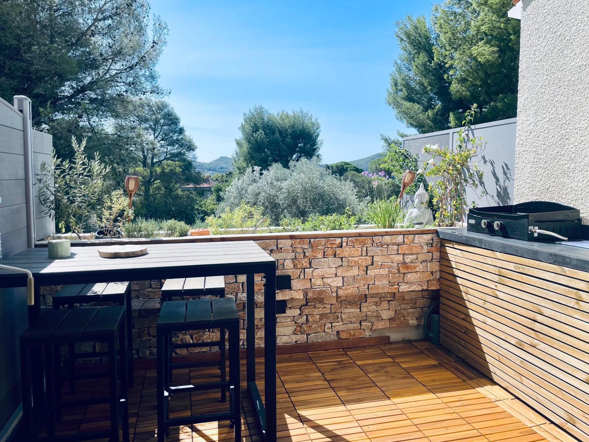 La Casa Palmito Appartement Moderne Cote Mer 滨海圣西尔 外观 照片